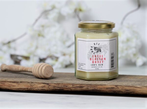 100% Raw Local Blossom Honey - Light & Fruity!