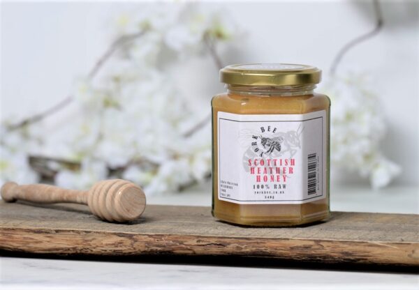 100% Raw Scottish Heather Honey - Healthy & Nutritious